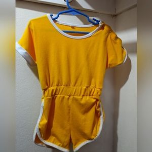 70's Style Sports Romper